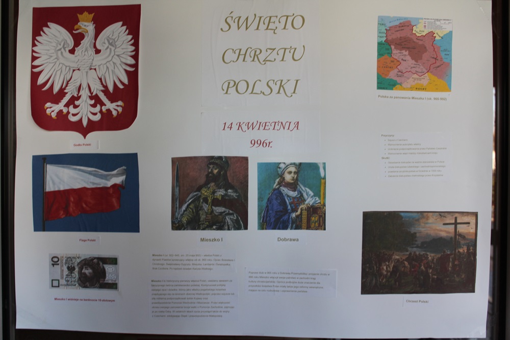 plakat Chrzest Polski