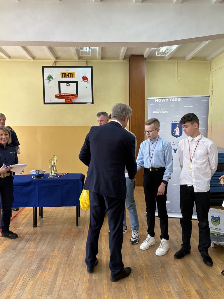 podsumowanie turnieju BRD powiat i wręczenie nagród